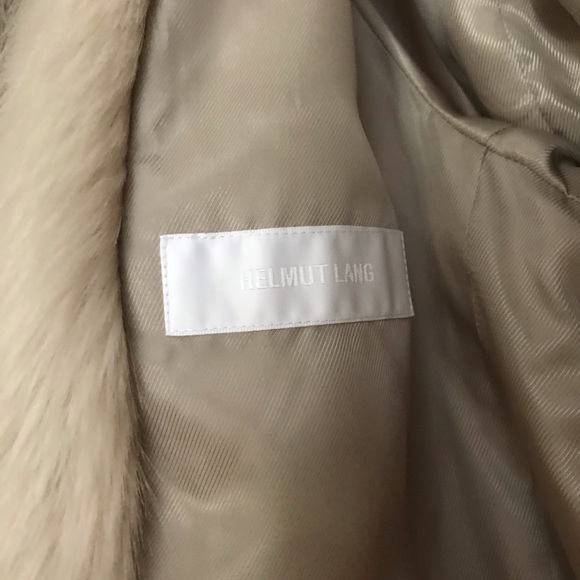 Helmut Lang Faux fur coat - Picture 9 of 11